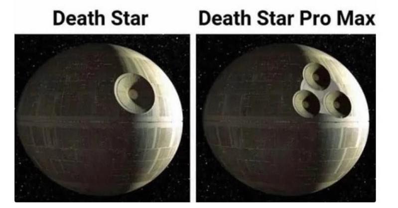 This meme is a play on the Star Wars character Darth Vader's iconic breathing sound, which is often represented as "I am your father" in a deep, ominous voice. The meme replaces the sound with a more... flatulent one, implying that Darth Vader's famous line is actually "I am your... toot-er".